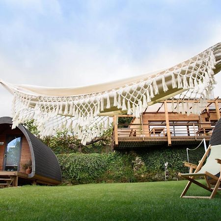 Hotel Glamping Hills Santa Comba de Rossas Esterno foto