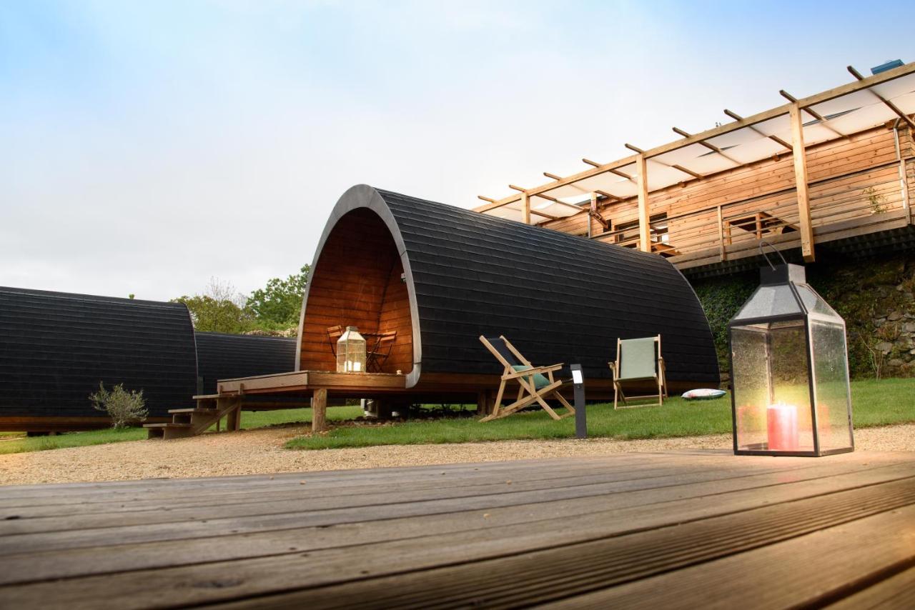 Hotel Glamping Hills Santa Comba de Rossas Esterno foto