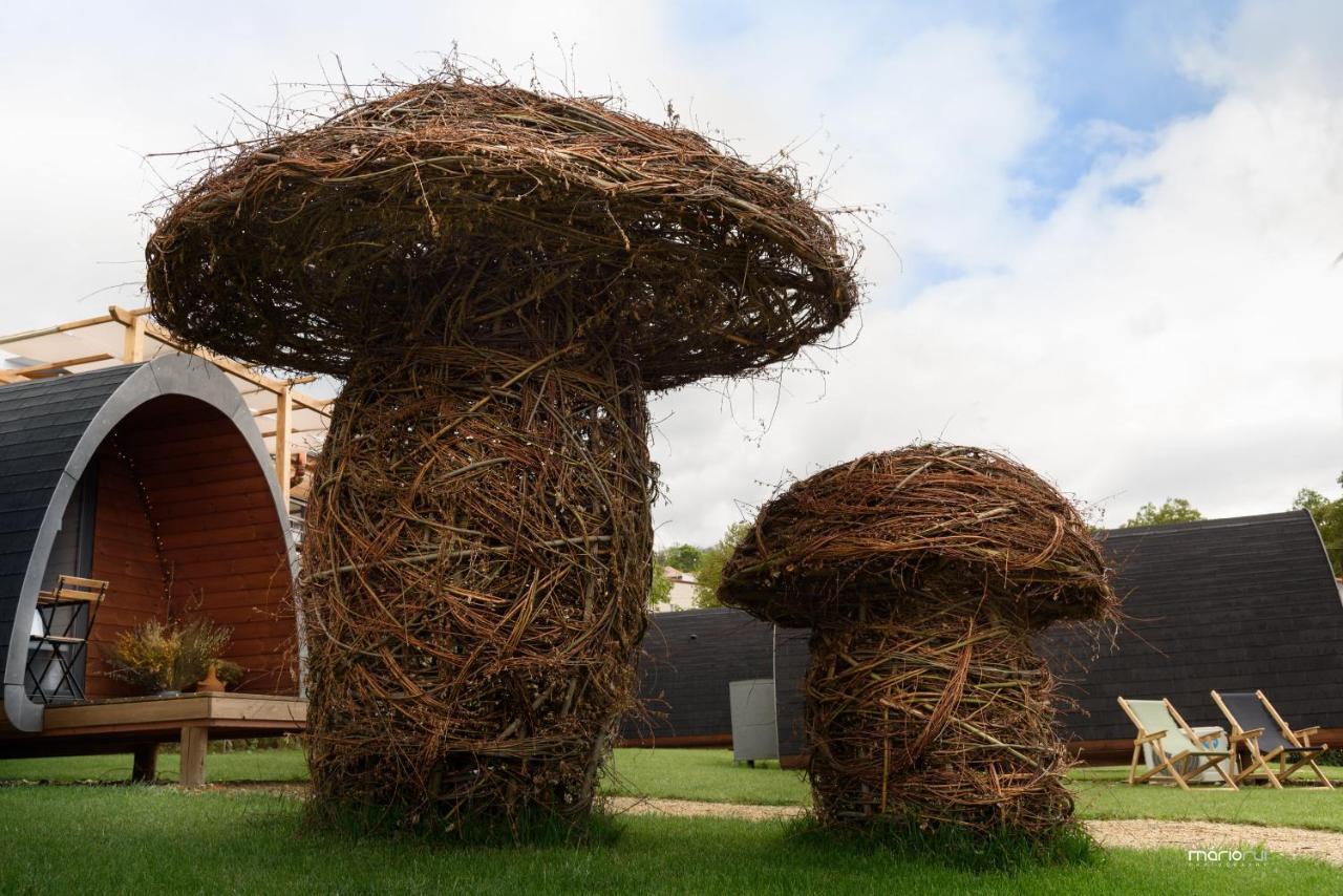 Hotel Glamping Hills Santa Comba de Rossas Esterno foto