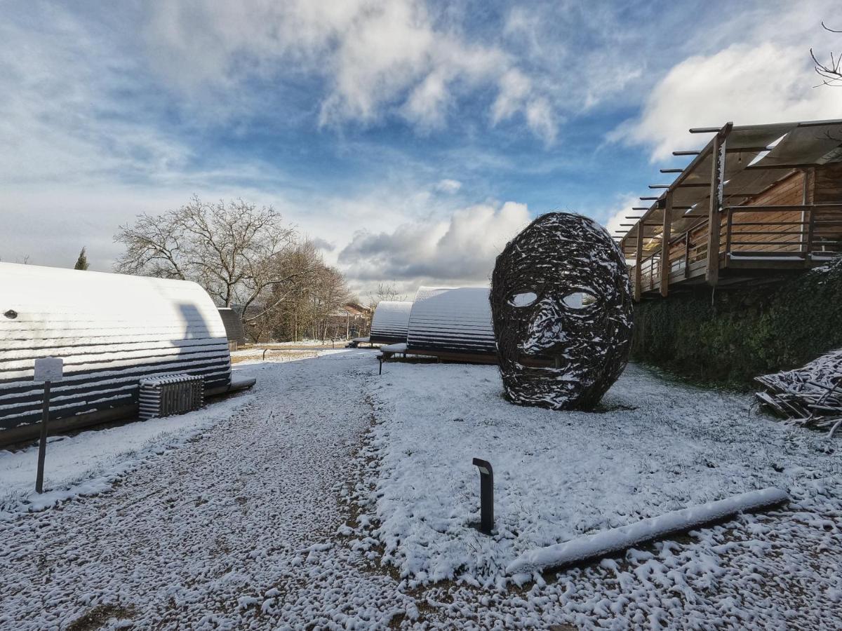 Hotel Glamping Hills Santa Comba de Rossas Esterno foto