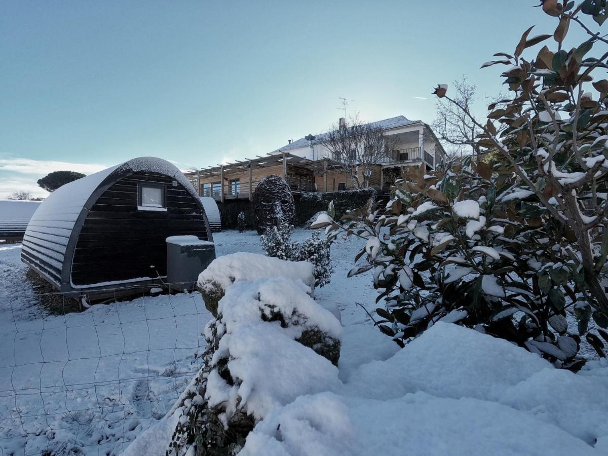 Hotel Glamping Hills Santa Comba de Rossas Esterno foto