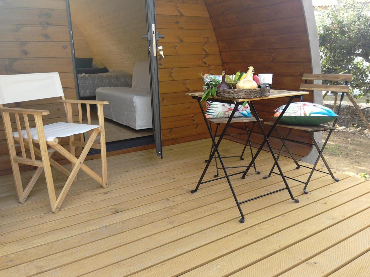 Hotel Glamping Hills Santa Comba de Rossas Esterno foto