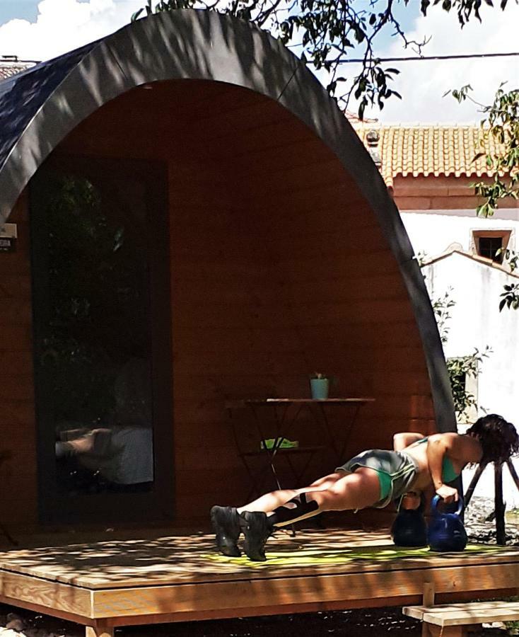 Hotel Glamping Hills Santa Comba de Rossas Esterno foto