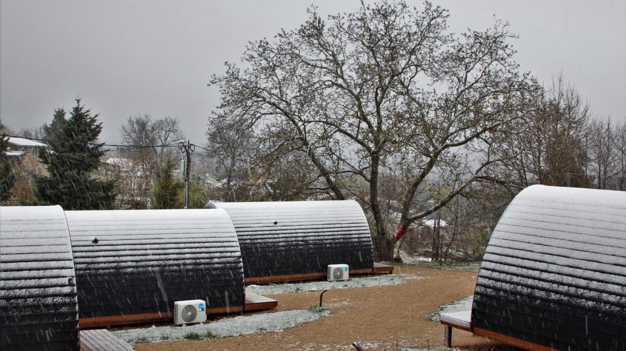 Hotel Glamping Hills Santa Comba de Rossas Esterno foto